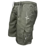 Men's Fashion Casual Summer Five-point Shorts Trend Loose Comfortable Multi-pocket Cargo Pants Sports Outdoor Short Pants Sales