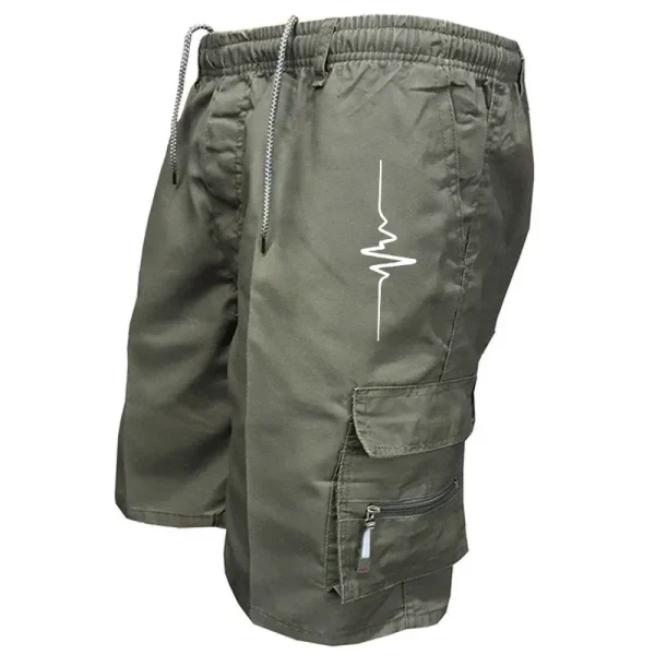 Men's Fashion Casual Summer Five-point Shorts Trend Loose Comfortable Multi-pocket Cargo Pants Sports Outdoor Short Pants Sales
