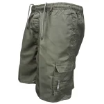 Men's Military Cargo Shorts Mens Tactical Pants Casual Big Pocket Sports Slacks Cargo Panels Trousers Plus Size for Male