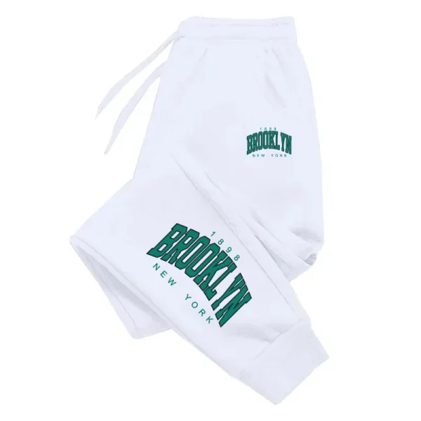 Hot Sales Trousers Versatile City Print Mens Sweatpants Trend Sports Pants Daily Casual Tracksuit Trousers Gym Jogging Man Pants