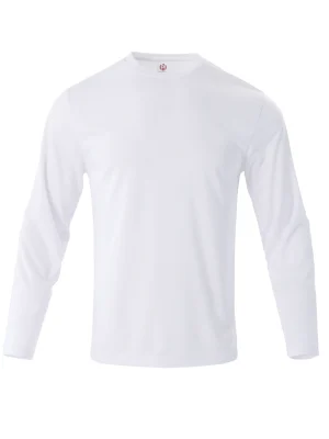 Men's Casual Plain T-shirt Men's Long-Sleeved Fashion Fitness Long-Sleeved T-shirt Men's Blouse