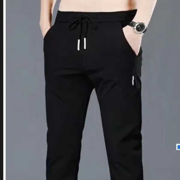 Men's Pants Gym Mens Clothing Ice Silk Pants Trousers Man Big Size Mens Designer Clothes Sport Cargo Sweatpants Baggy Summer Y2k
