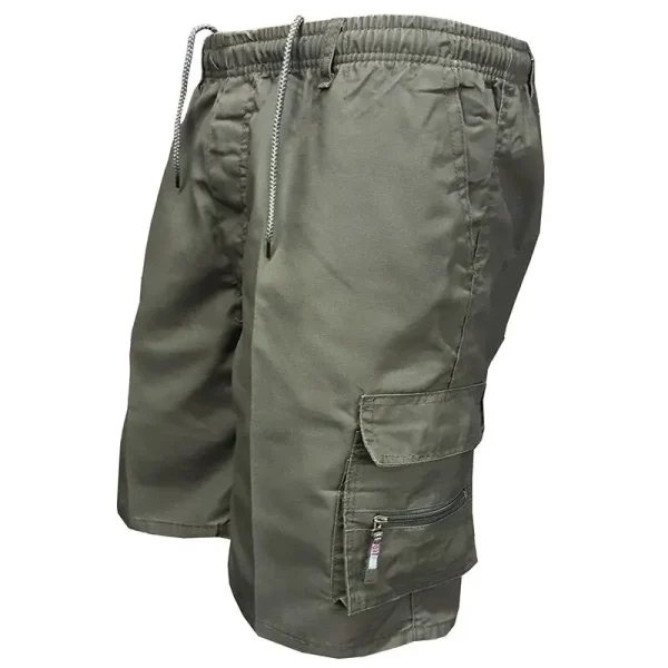 Men's Military Cargo Shorts Mens Tactical Pants Casual Big Pocket Sports Slacks Cargo Panels Trousers Plus Size for Male