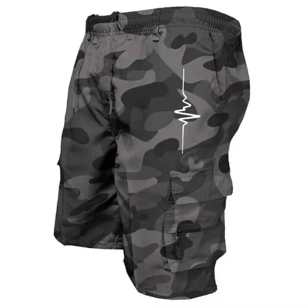 Men's Fashion Casual Summer Five-point Shorts Trend Loose Comfortable Multi-pocket Cargo Pants Sports Outdoor Short Pants Sales