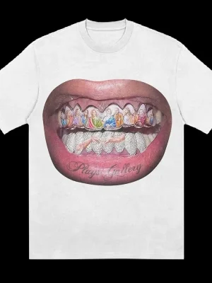 Y2k tops America Graphic Print T-shirt Retro Loose Short Sleeve Round Neck Cotton Top Gothic Streetwear Men hip hop Clothing Emo